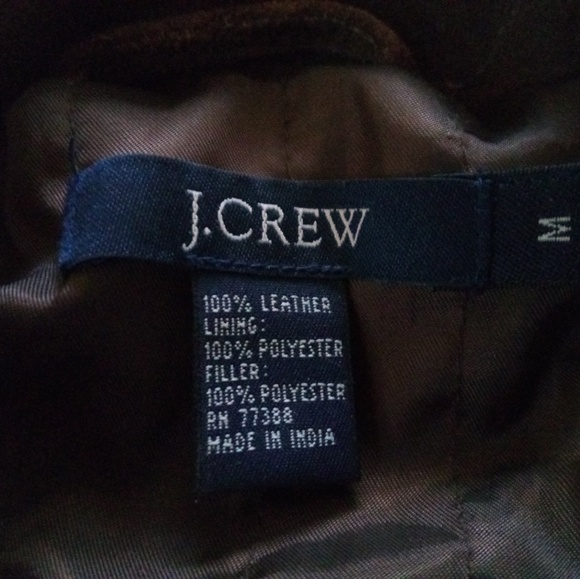 J Crew suade leather - Picture 2 of 3